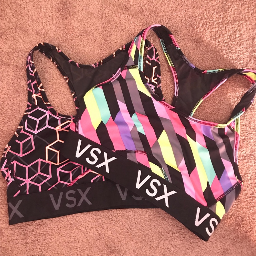 SOLD Victoria’s secret sport bra set of two Z